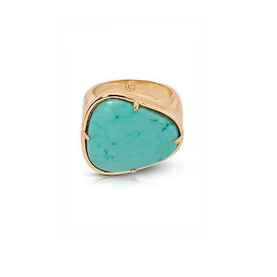 Turquoise Solstice Ring - Ettika | Target