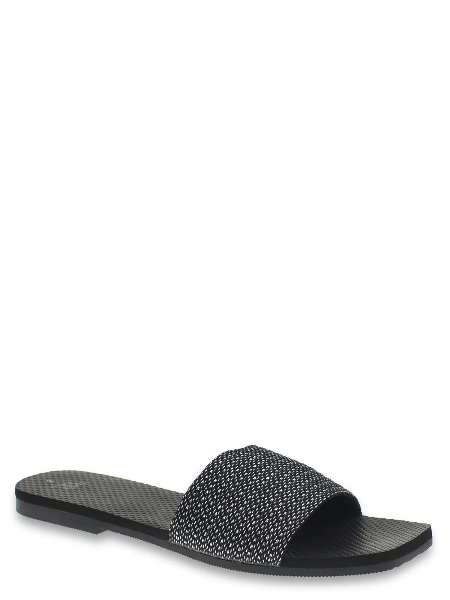 Time and Tru Women's Woven Slide Sandal | Walmart (US)