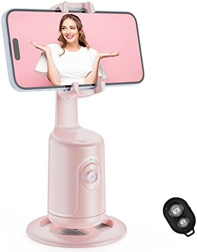 Auto Face Tracking Tripod, No App, 360° Rotation Face Body Phone Camera Mount Gesture Control, S... | Amazon (US)