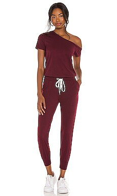 n:philanthropy Britton Jumpsuit in Merlot from Revolve.com | Revolve Clothing (Global)