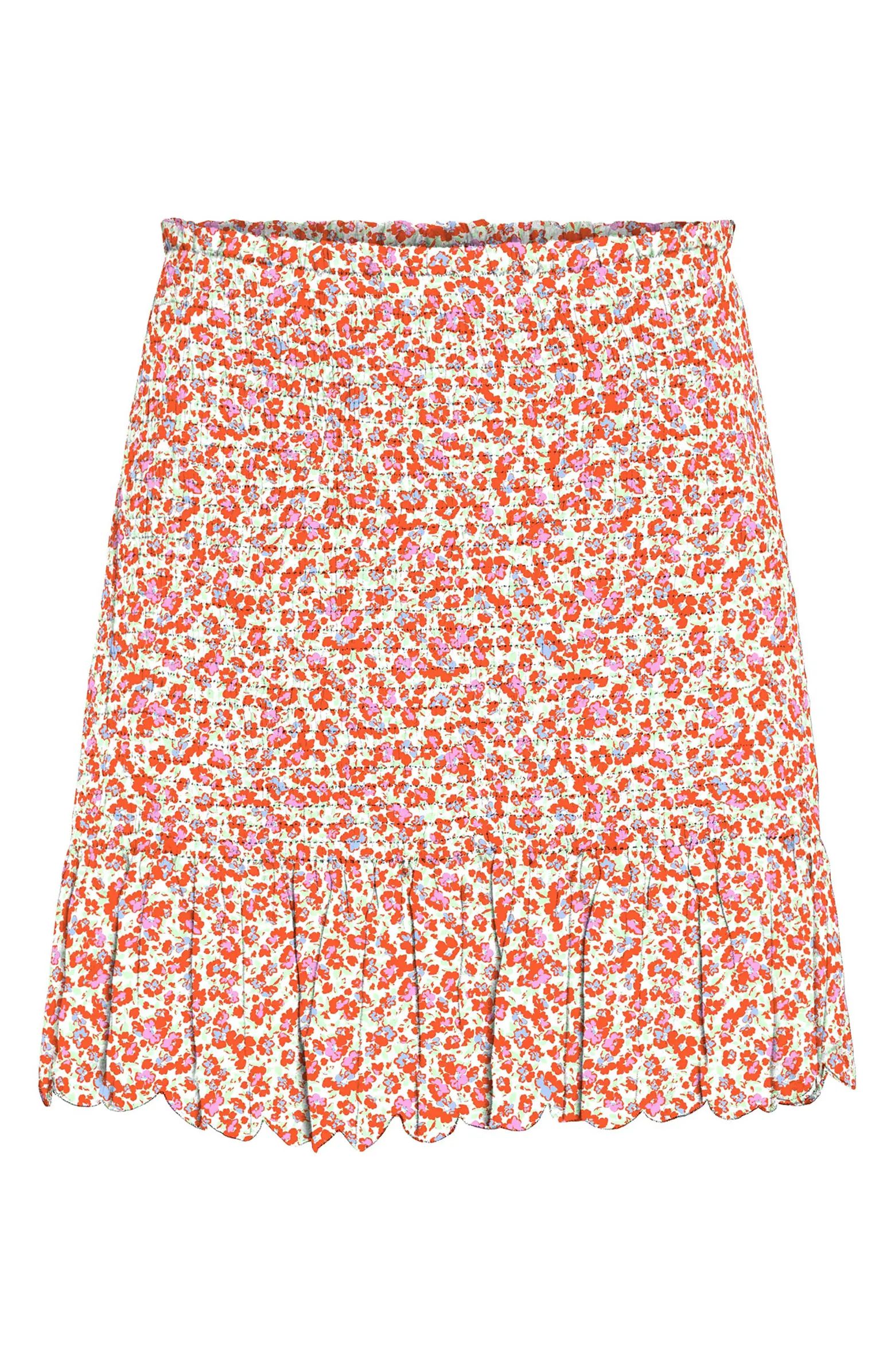 VERO MODA Nica Floral Print Skirt | Nordstrom | Nordstrom