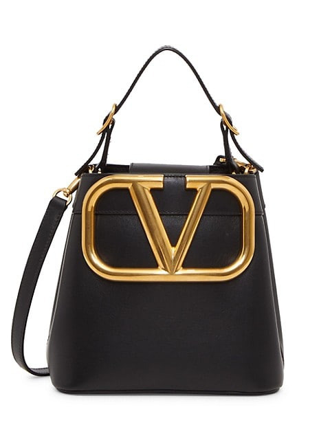 Supervee Leather Top Handle Bag | Saks Fifth Avenue