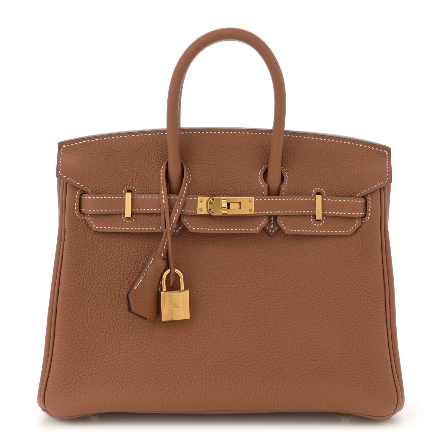 Togo Birkin 25 Gold | FASHIONPHILE (US)