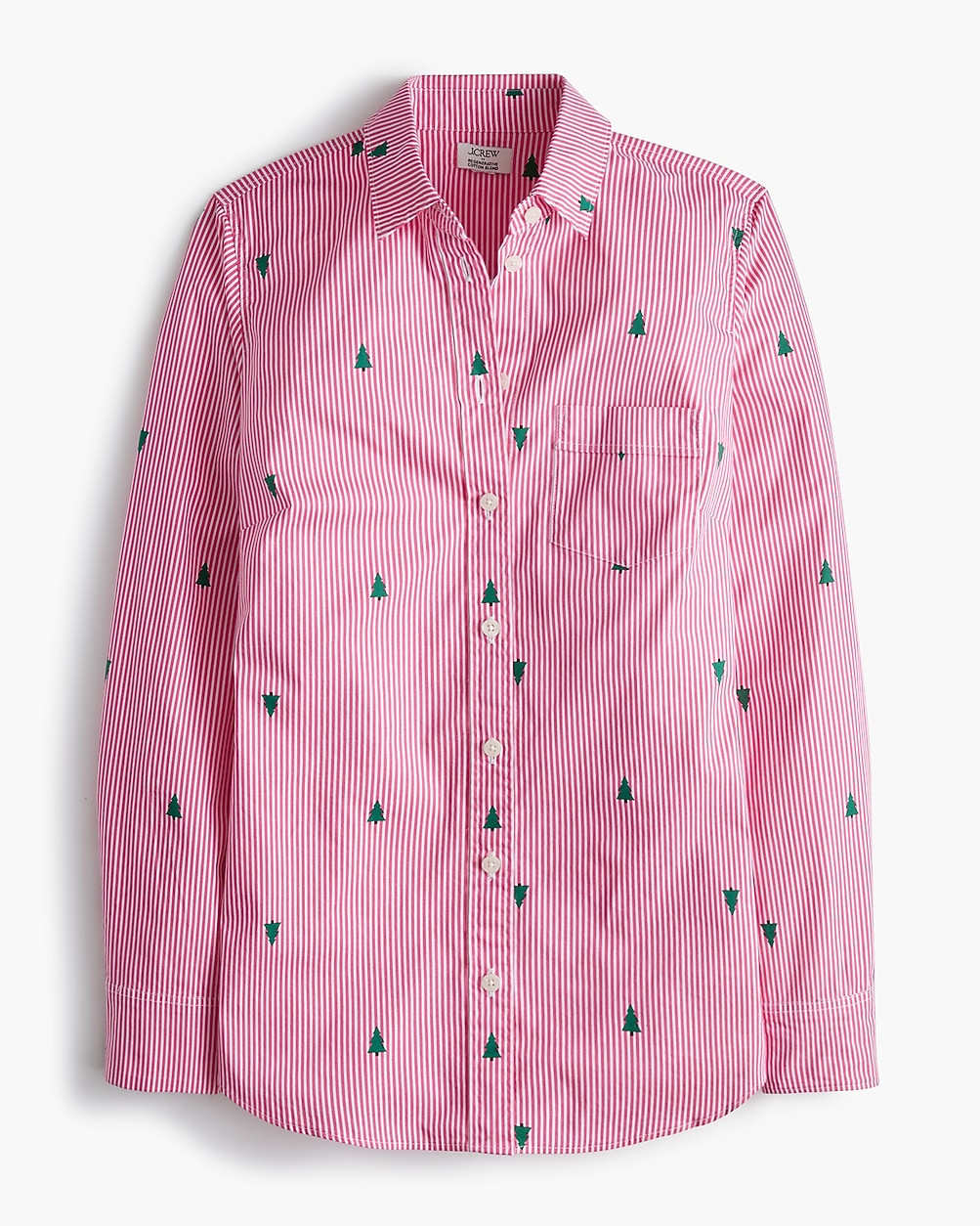 Button-up cotton poplin shirt in signature fit | J.Crew Factory