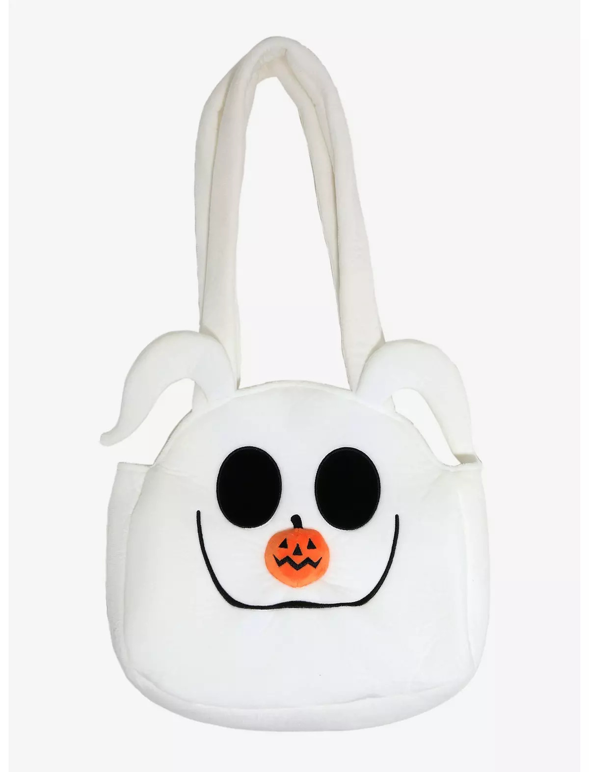 The Nightmare Before Christmas Zero Face Plush Tote Bag | Hot Topic