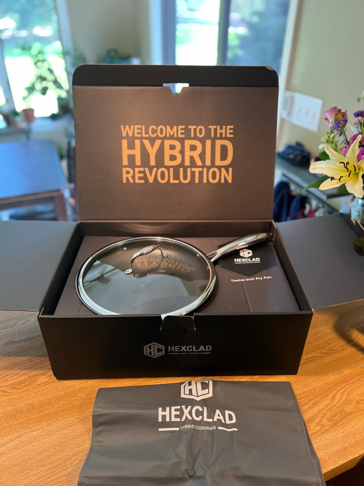 Turn up the heat this Mother's Day with the ultimate kitchen upgrade! 🍳✨ My new Hexclad Hybrid Fry Pan Set and new Eco Modern Apron are not just gifts, they’re a game changer. Featuring a lifetime warranty, free shipping, and a sleek design to make any kitchen sparkle. Plus, catch the Mother's Day Sale and score a 10" wok for FREE! Because the best meals start with the best tools. 💖👩‍🍳 #Hexclad #MothersDaySale 

#LTKhome #LTKsalealert #LTKGiftGuide