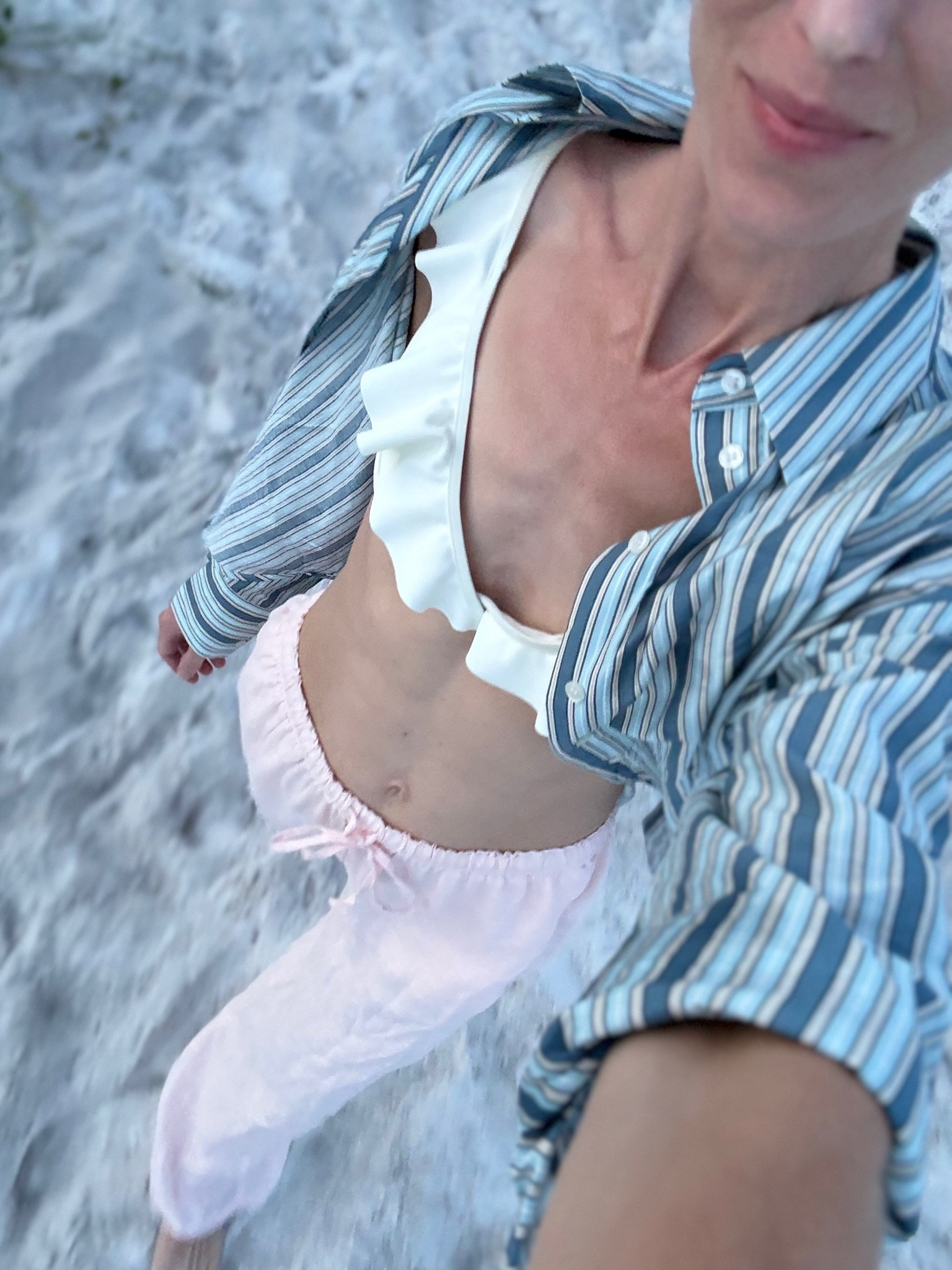 S H&M shirt, old Zimmermann bikini, S tall @jcrew linen pant

#LTKootd #LTKSeasonal #LTKgrwm