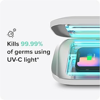 PhoneSoap Pro UV Smart Phone Sanitizer & Universal Cell Phone Charger Box | Patented & Clinically... | Amazon (US)
