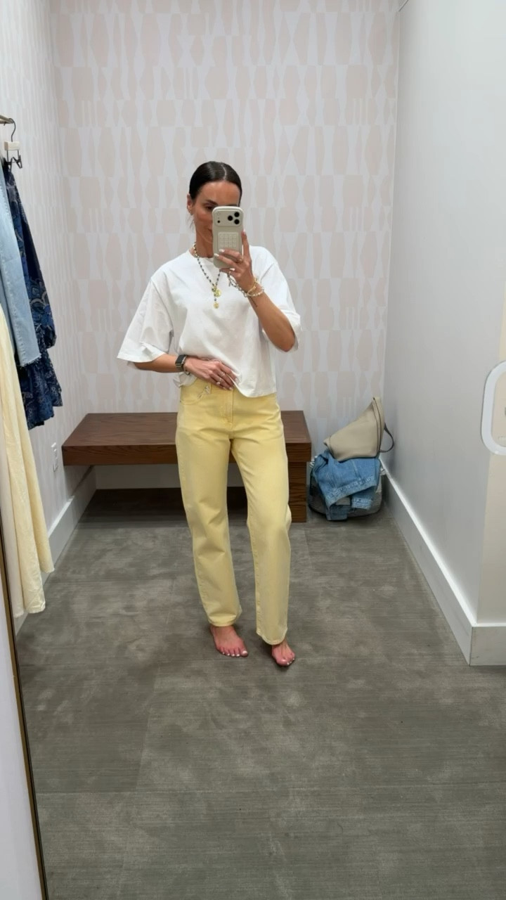 EVEREVE SPRING SALE, everything on sale.
butter yellow jeans, pistola sale, pistola jeans on sale, spring outfit, annabrstyle.

#LTKSaleAlert