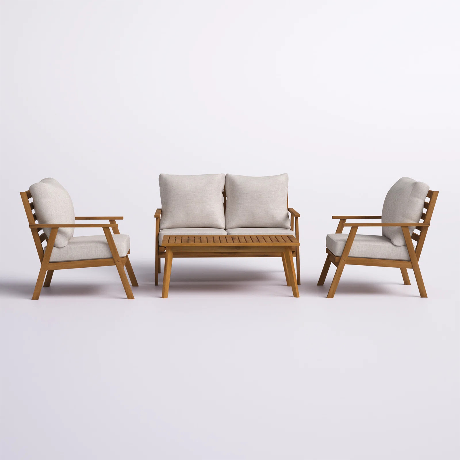 Acacia 4 - Person Patio Conversation Sets with Cushions | Wayfair North America