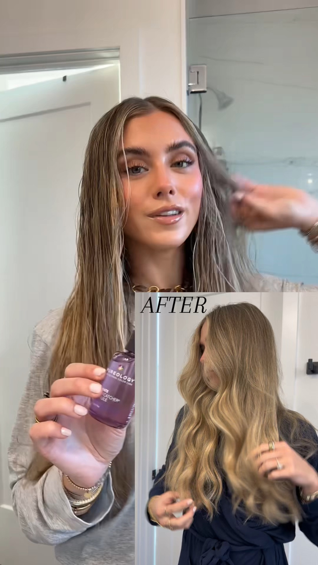 Pureology hair oil. Weightless anti-frizz, hair strengthening hair oil that transforms each strand into luxurious softness and luminous shine
Provides up to 72 hours of continuous hydration and shine, 158% more shine, and serves as a heat protectant up to 450F
Luxuriously lightweight and intensely hydrating, this hair oil treats dry, frizzy, color-treated hair

#LTKgrwm #LTKFindsUnder50 #LTKBeauty