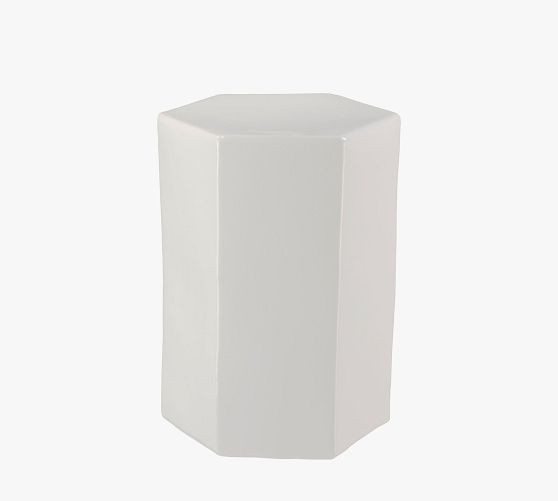 Croft Ceramic Outdoor Side Table (12"-15") | Pottery Barn (US)