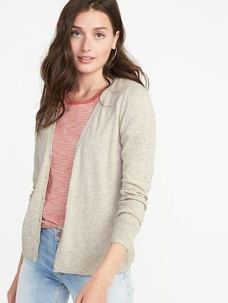 Old Navy Womens V-Neck Button-Front Cardi For Women Palomino Size L | Old Navy US