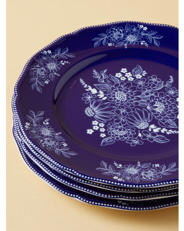 4pk 9in Secret Garden Salad Plates | HomeGoods
