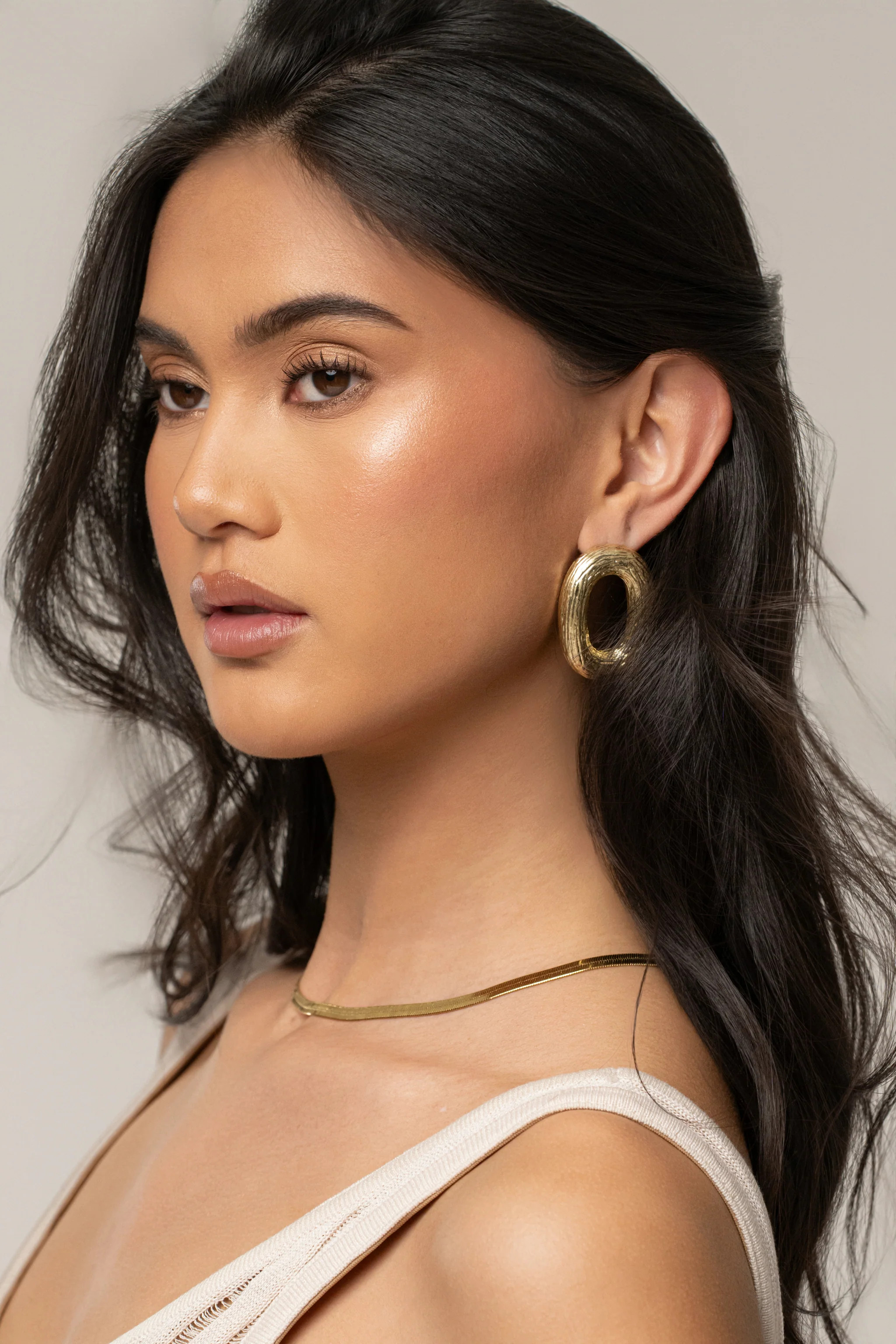 Gold Aspire To Shine Earrings | JLUXLABEL