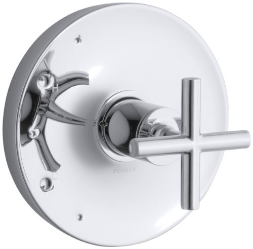 KOHLER K-T14423-3-CP Purist Rite-Temp Valve Trim, Polished Chrome | Amazon (US)