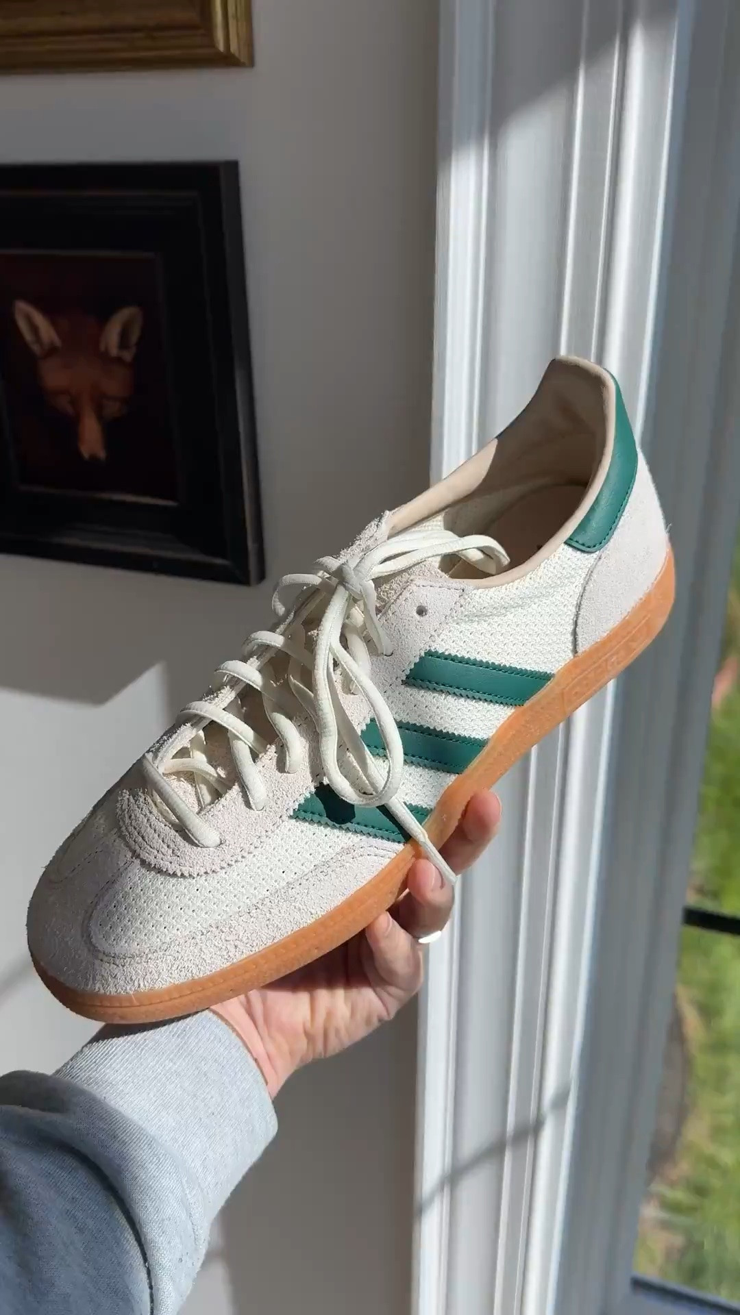 The cutest new spring sneakers featuring a fresh country club green stripe!

#LTKdayinmylife #LTKootd #LTKgrwm