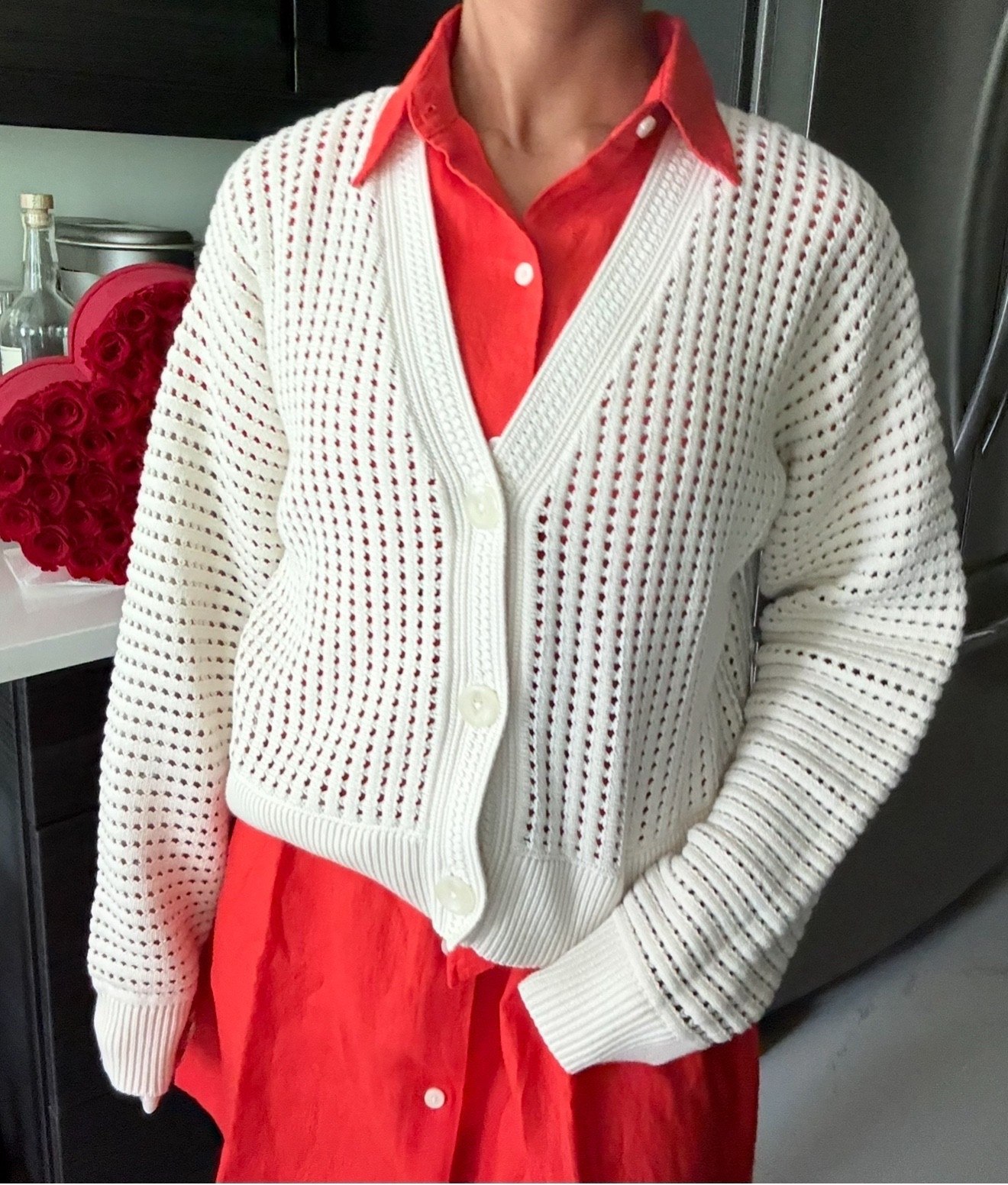i can’t get enough of these aritzia & lululemon pieces ! 🤍 

cotton crochet mesh relaxed fit cardigan, light ivory, linen dress, poppy red, wilfred eleta mini dress. 

#LTKSummerEdit #LTKStyleTip #LTKSaleAlert