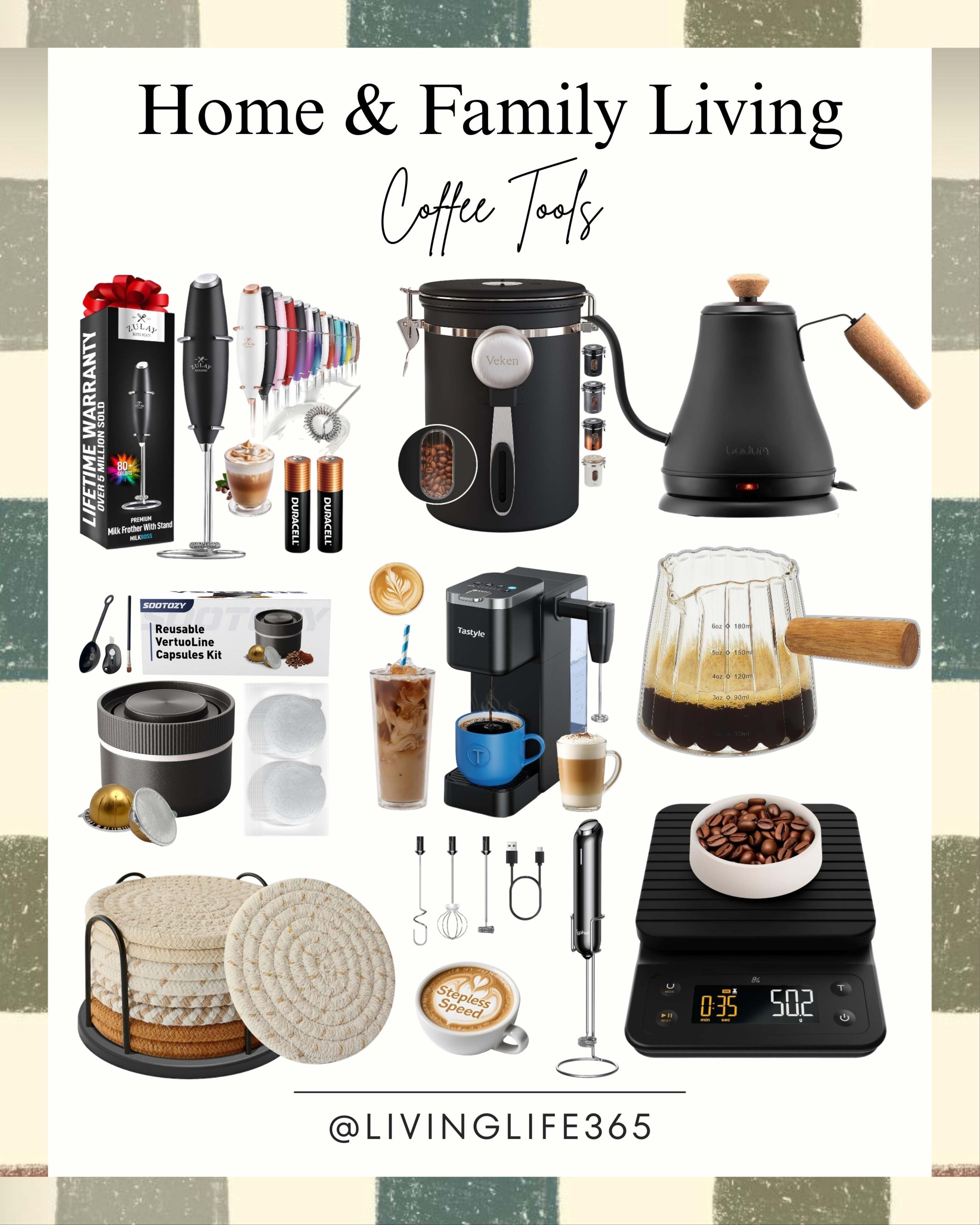 Elevate your morning ritual! Upgrade your coffee game with the best tools and gadgets for the perfect cup at home. From sleek espresso makers to milk frothers, I've rounded up everything a coffee lover needs. Tap to shop these must-have coffee tools and make every brew a barista-quality experience! #CoffeeLovers #HomeCoffee #CoffeeTools #KitchenGadgets #CoffeeTime #MorningRoutine #MustHaves #ShopNow

#LTKSaleAlert #LTKFallSale #LTKHome