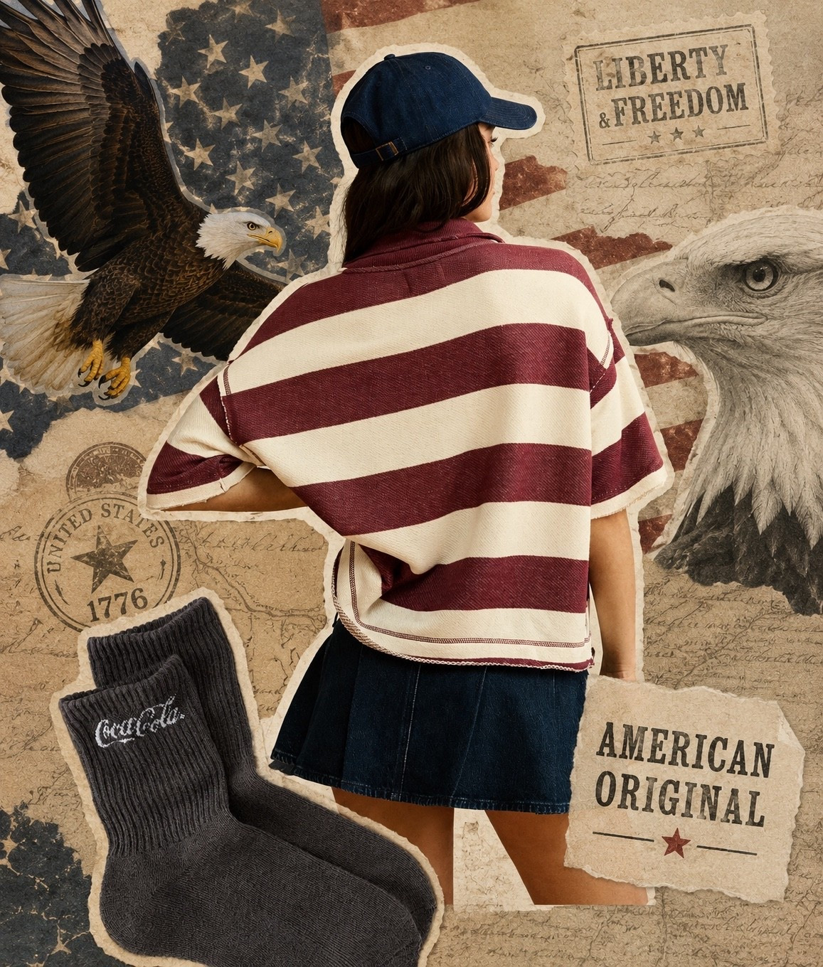 Shop the edit 🦅 

#preppy #athleisure #socks #cap #jeans sandals tee bracelet top

#LTKootd #LTKgrwm #LTKOver40