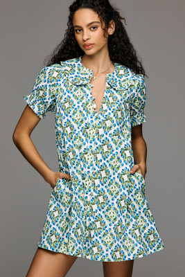 The Keira Mini Dress by Pilcro | Anthropologie (US)