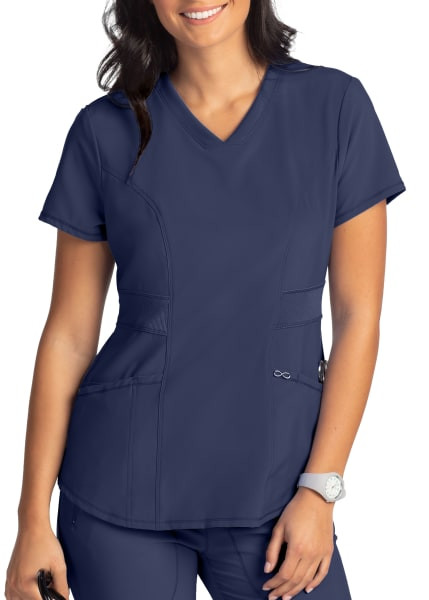 Antimicrobial V-Neck Top | Scrubs & Beyond