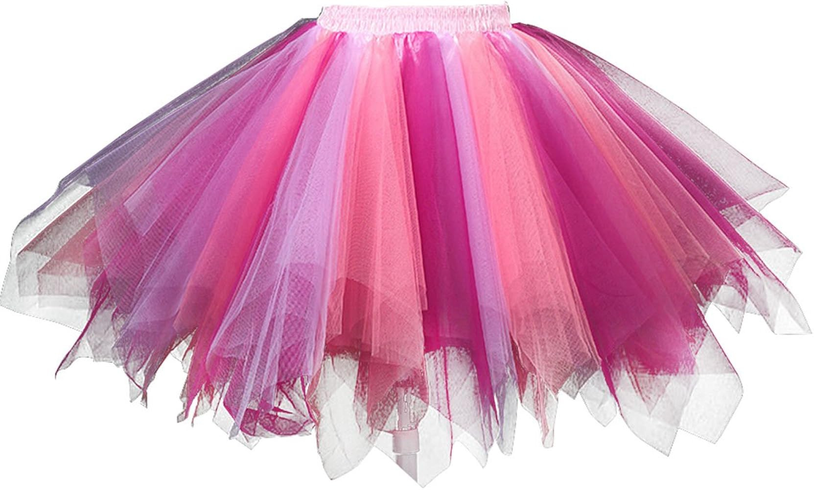 Topdress Women's 1950s Vintage Tutu Petticoat Ballet Bubble Skirt (26 Colors) | Amazon (US)