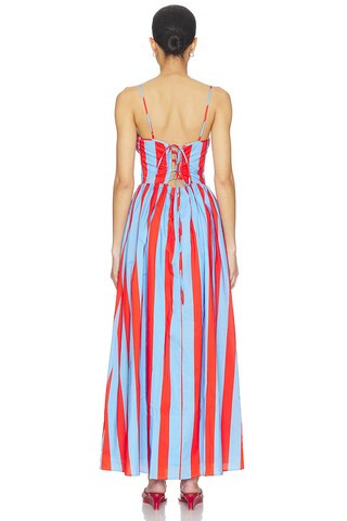 Line & Dot Primo Dress in Blue Multi from Revolve.com | Revolve Clothing (Global)