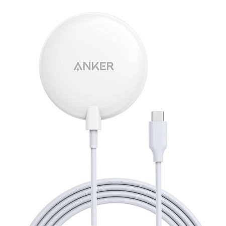 Anker Magnetic Wireless Charger Pad with 5 ft Built-In USB-C cable Only for iPhone 13 12 | Walmart (US)