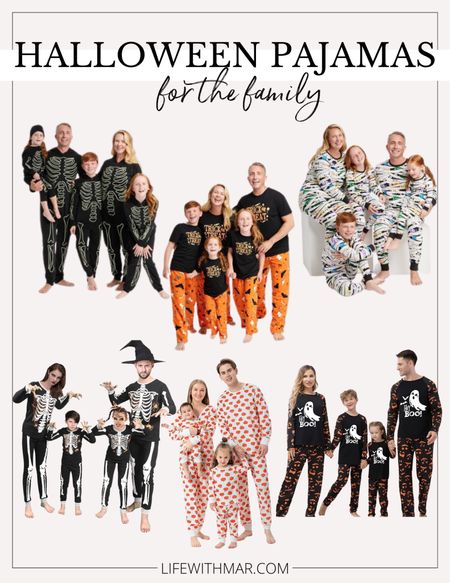 Halloween Pajamas | Halloween Pajama Sets | Family Pajamas | Halloween Family Pajamas 

#LTKunder50 #LTKSeasonal #LTKfamily