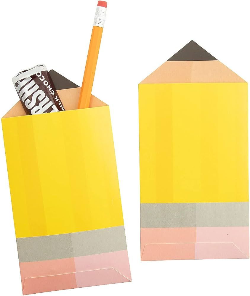 Pencil Treat Bags - 12 Pieces | Amazon (US)