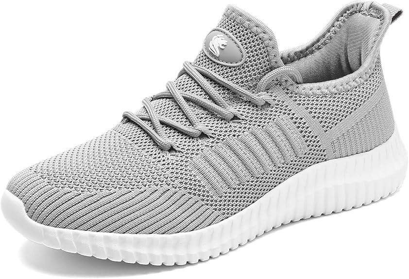 SK·TRIP Women's Walking Shoes Lightweight Breathable Flying Woven Mesh Upper Casual Jogging Shoe... | Amazon (US)