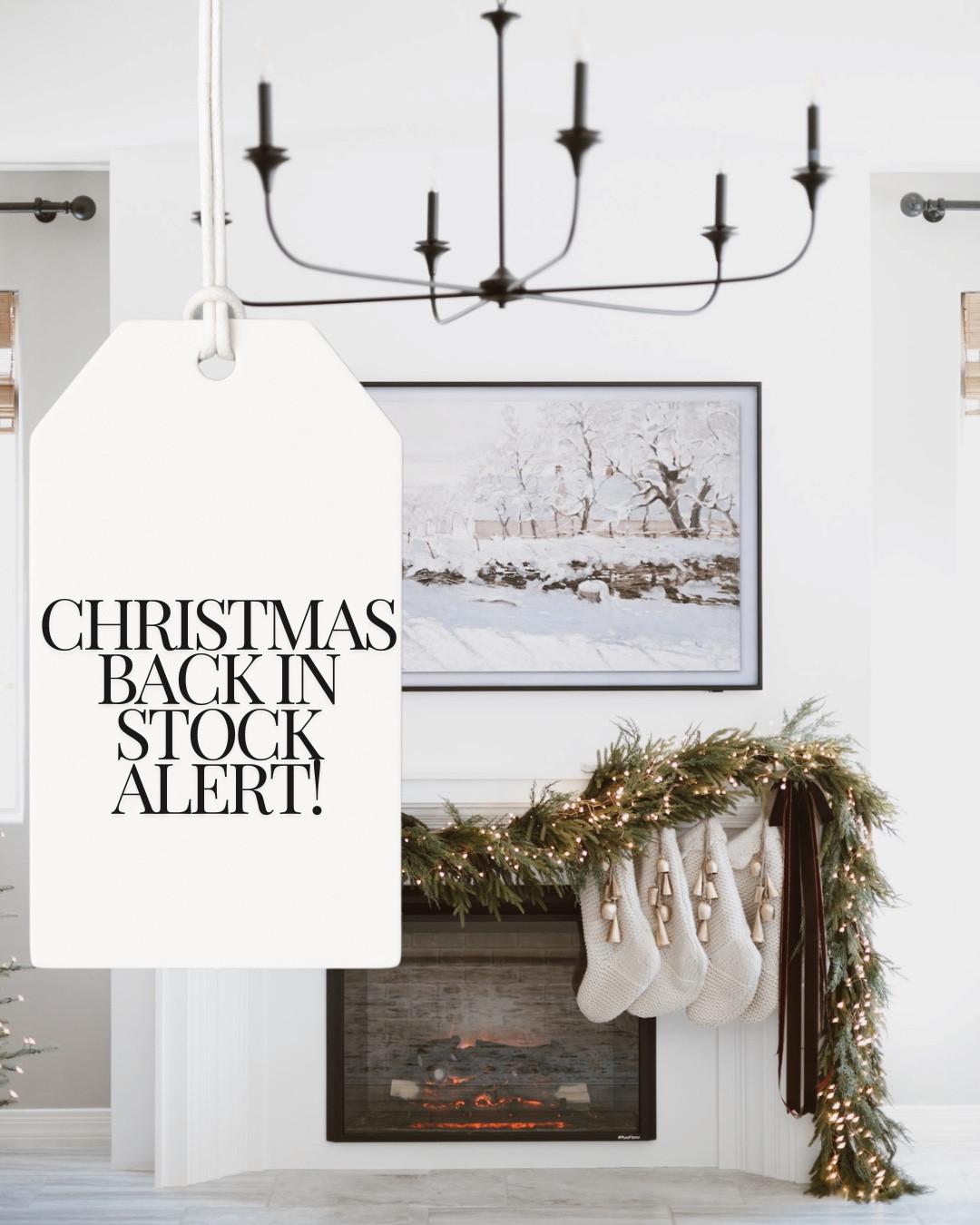 Fireplace Christmas Decor - DIY Christmas Garland with lights — christmas lights for Mantel - Christmas Stockings - Christmas Bells - Christmas Ribbon - Christmas Moody Decor - Christmas Neutral Decor - Christmas 2024 - Christmas Trend  #christmas #ltkchristmas #christmasdecor #christmas2024 #christmasgarland #christmastrend #ltkchristmas 

#LTKSeasonal #LTKSaleAlert #LTKHome