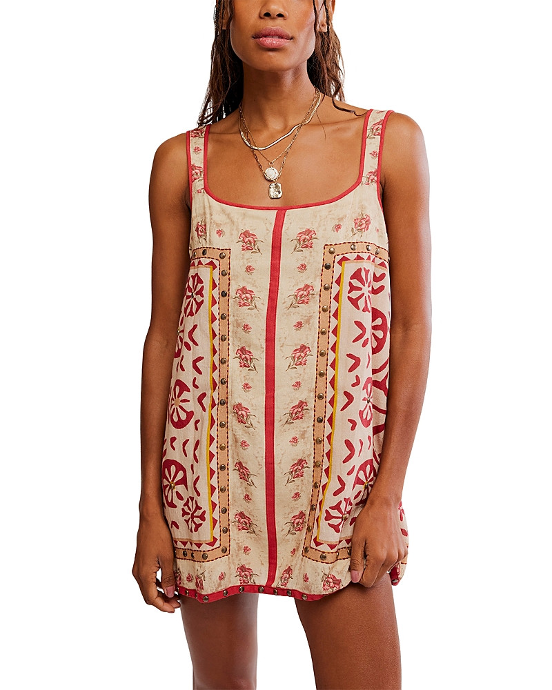 Free People Fleur Cotton Mini Shift Dress | Bloomingdale's (US)