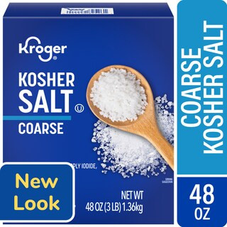 Kroger - Kroger® Coarse Kosher Salt, 48 oz | Kroger