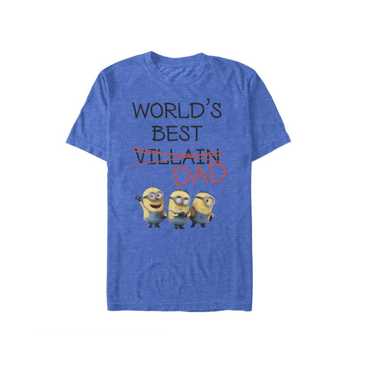 Men's Despicable Me Minions World's Best Villain Dad T-Shirt | Target