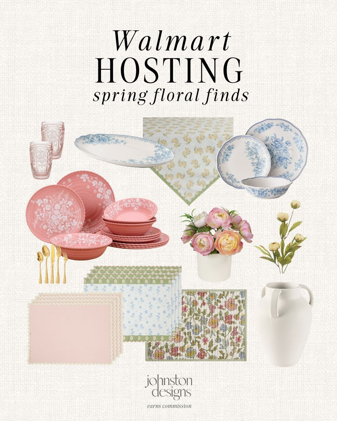 Walmart hosting spring floral finds for table setting, brunch hosting, garden party decor, floral dinnerware, and pastel entertaining essentials. 🌸🫖

Walmart home, spring hosting, floral table setting, brunch decor, garden party, spring tablescape, Easter, floral dinnerware, pastel plates, hosting essentials, entertaining at home, table decor, spring entertaining. 

 #LTKSeasonal #LTKHome