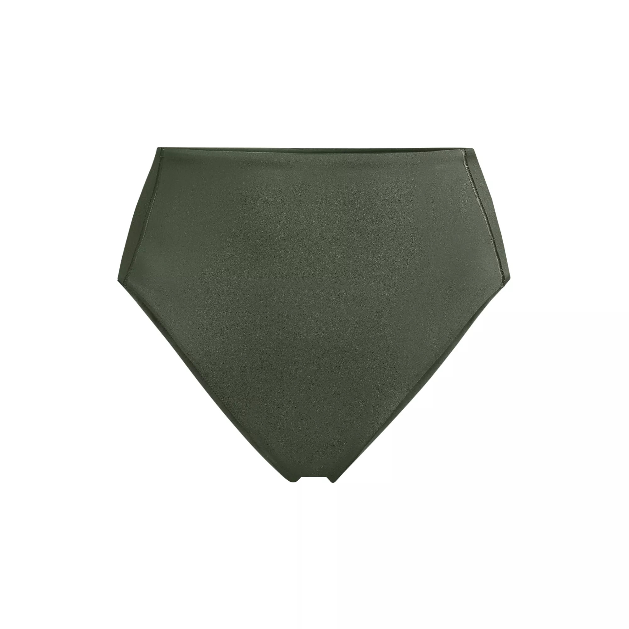 Women's Tugless QuickDry High Waisted High Leg Bikini Bottoms | Lands' End (US)