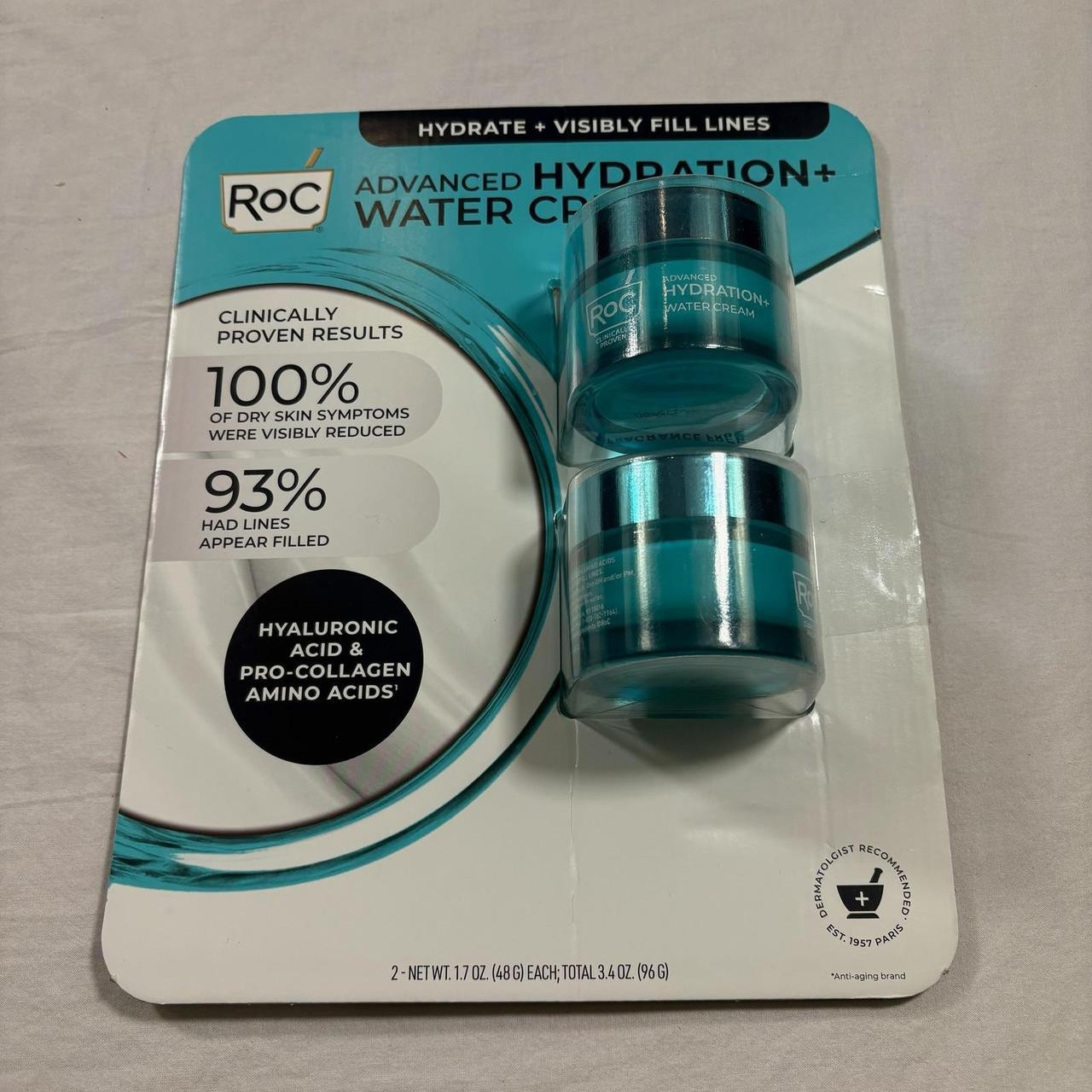 ROC Moisturizers - Blue/White | Depop US