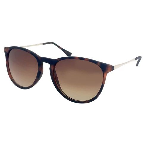 Women's Round Sunglasses - A New Day™ Brown | Target