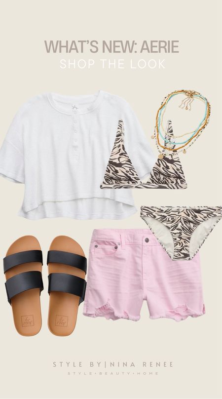 What’s new at Aerie- colored shorts are trending this summer! 



Top, shortsleeved top, shorts, colored shorts, necklaces, sandals, aerie outfits, summer outfits

#LTKStyleTip #LTKSwim #LTKFindsUnder100