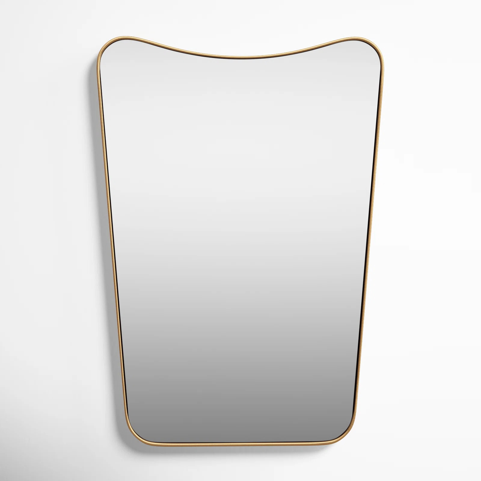Beale Metal Asymmetrical Wall Mirror | Wayfair North America