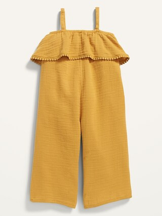 Sleeveless Textured-Dobby One-Piece for Toddler Girls | Old Navy (US)