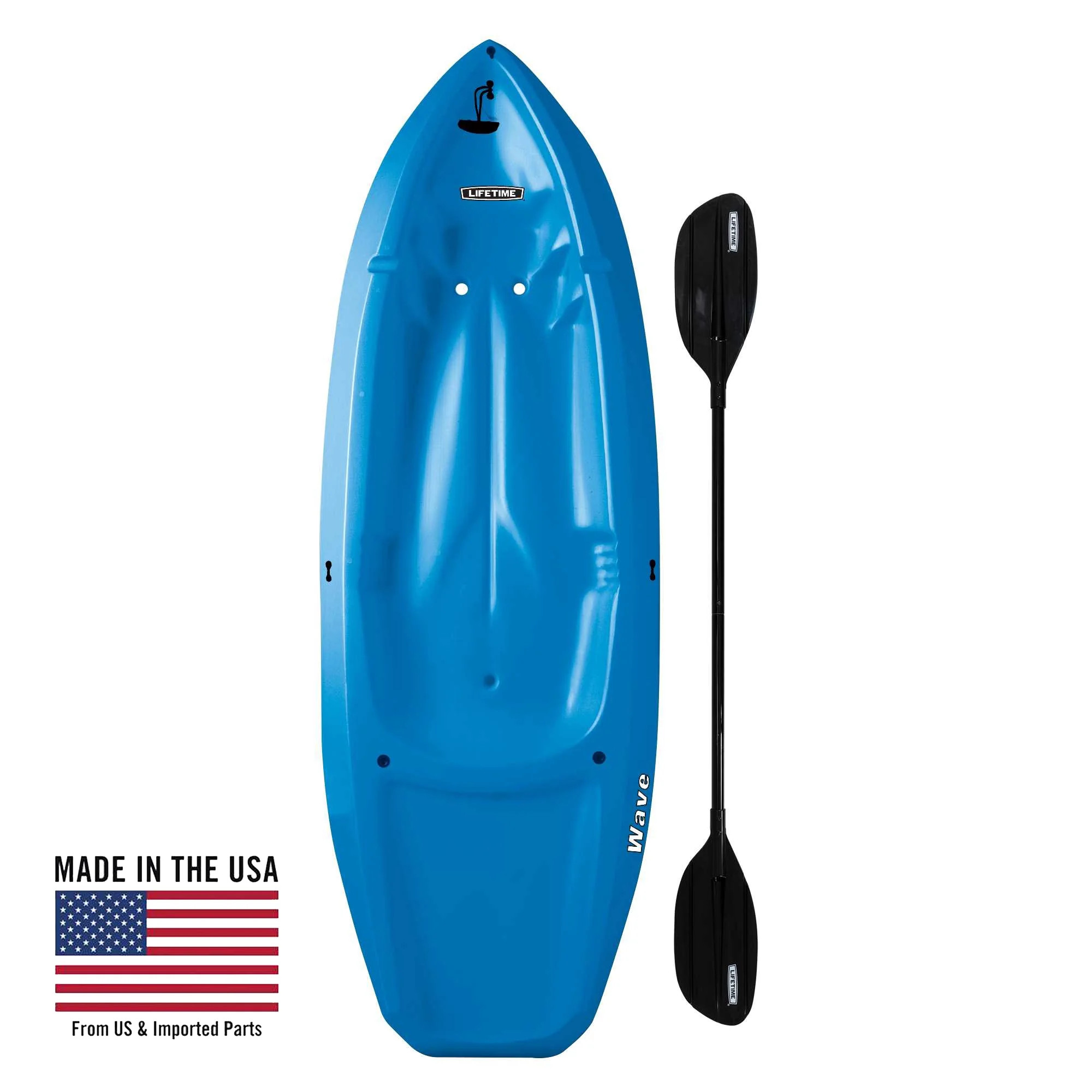 Lifetime 90097 6Ft Wave Youth Kayak W/Paddle, Blue | Walmart (US)