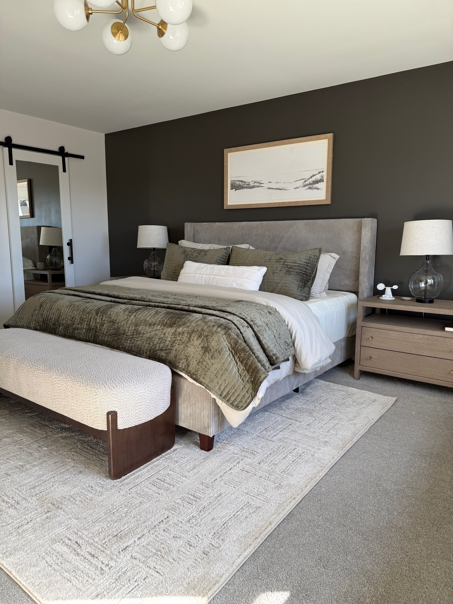 Bedroom views 😍 I have a king size bed and 8x10 rug

#LTKSaleAlert #LTKHome
