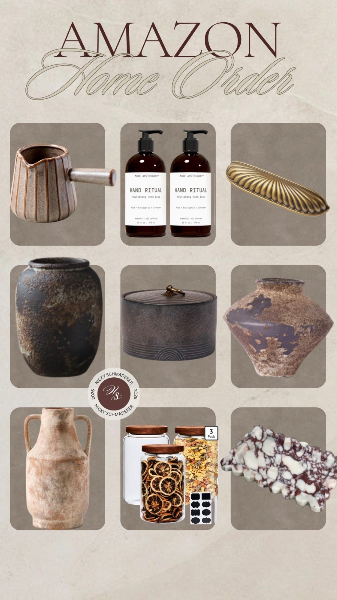 Amazon home items in my cart and on their way! 
Modern organic decor 
Storage 
Containers 
Home refresh 


#LTKselfcare #LTKfoodie #LTKHome