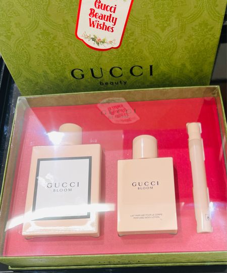 Give the gift of Gucci for the hard to impress!!😜 This Gucci Bloom Perfume set is on sale with an Extra 25% off! A must for collectors and Gucci lovers! Linked several others on sale as well😘😘




#bloomingdales #ltkholiday #ltkseasonal #ltkstyletip #ltkdesignersale #designerperfume #giftset #gucci #perfumeset #gluccibloom #gucciflora #guccigang #fragranceset #giftsforher #giftsformom #giftsforaunt #giftsforfriends

#LTKbeauty #LTKGiftGuide #LTKsalealert
