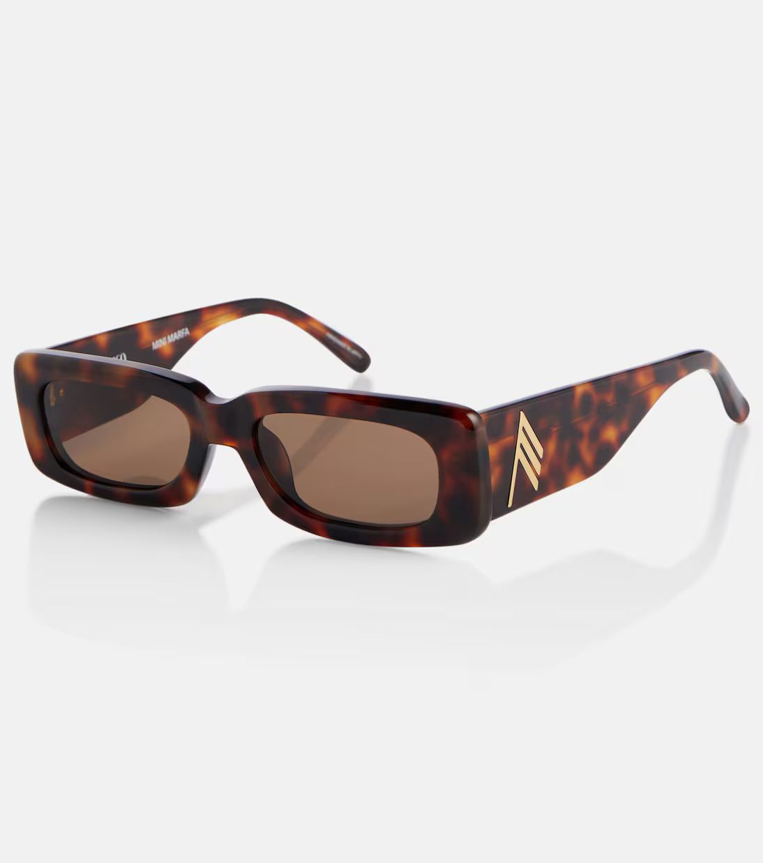 x Linda Farrow Marfa Mini tortoiseshell sunglasses | Mytheresa (US/CA)