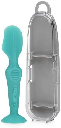 Amazon.com: Dr. Talbot's Diaper Cream Soft Silicone Brush with Suction Base & Hygienic Case, Aqua... | Amazon (US)