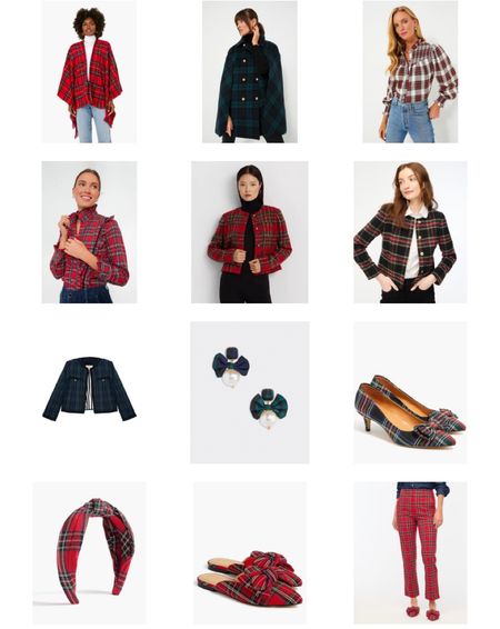 So many great and fun pieces for the holiday season ♥️🎄 

#madforplaid #tartanstyle #christmasstyle

#LTKstyletip #LTKSeasonal #LTKHoliday